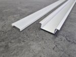 High-Performance Recessed Aluminium LED Profile (1m) - Max PCB 20mm, Flush Fit - Includes End Caps & Clips - Image 3