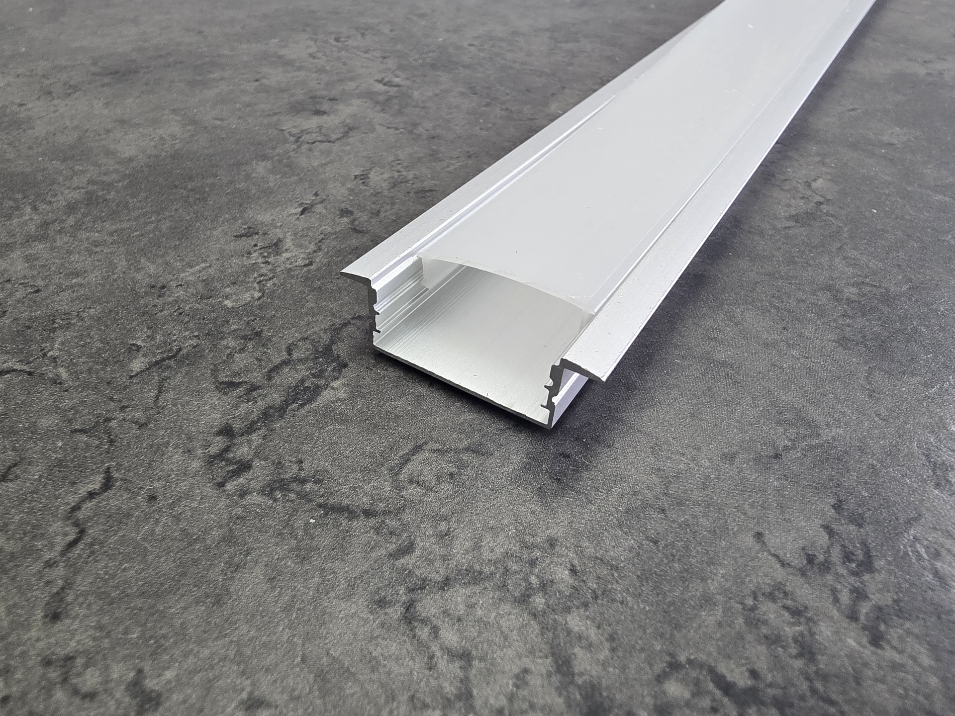 20250904_103811 High-Performance Recessed Aluminium LED Profile (1m) - Max PCB 20mm, Flush Fit - Includes End Caps & Clips - Image 1