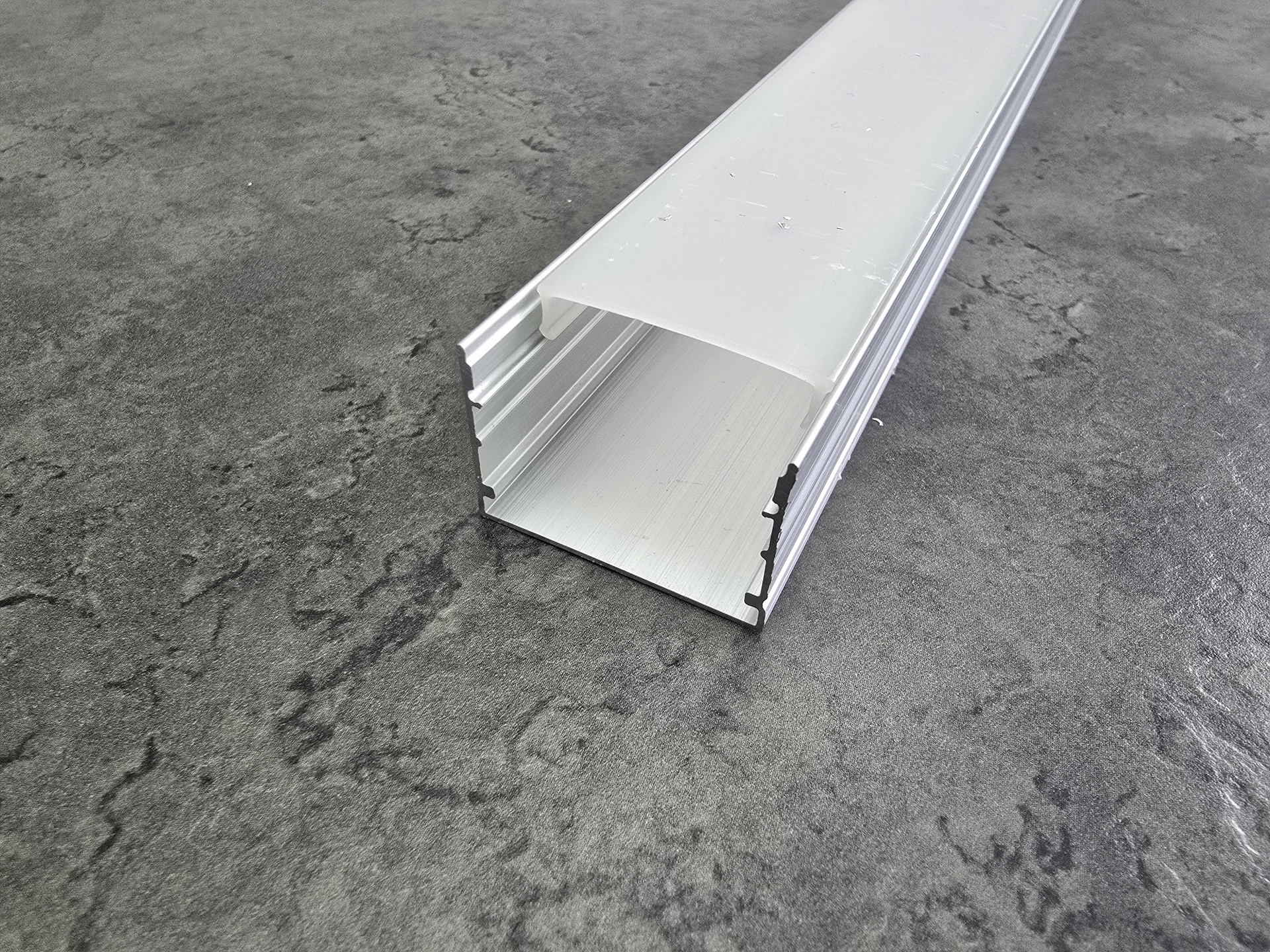 20250904_115742 Architectural Deep Surface Mounted Aluminium LED Profile (1m) - Max Diffusion, Max PCB 27mm - Image 1