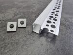 Trimless Plaster-In Edge Aluminium LED Profile (1m) - Single-Sided Finish, Max PCB 10mm - Image 3