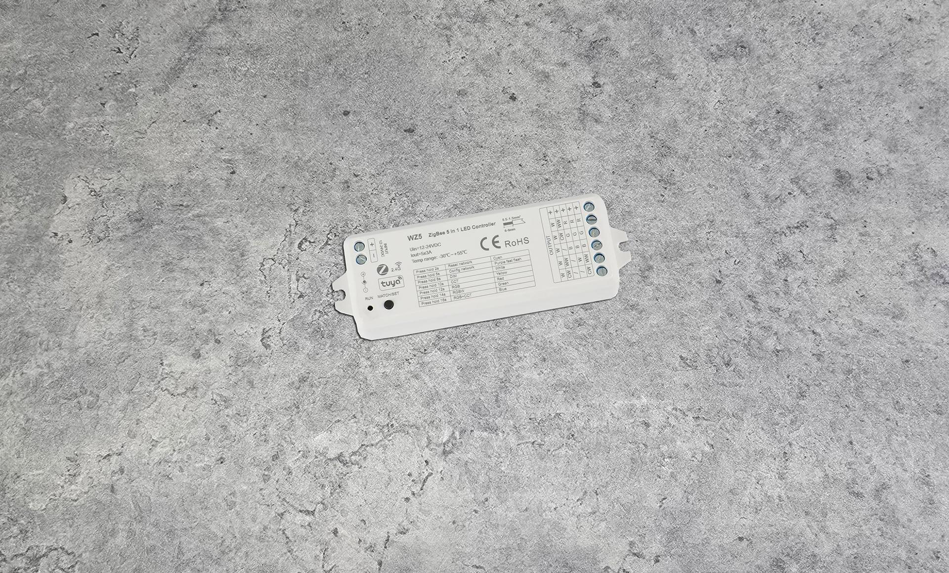 WZ5-1 Ultimate Control: All-in-One Zigbee 5-in-1 LED Controller - Image 1